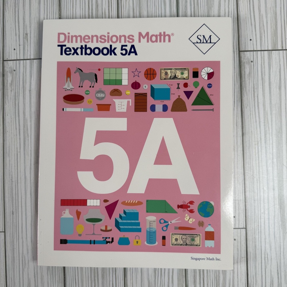 Dimensions Math Textbook 5A | Singapore Math Inc.‎ [Paperback]